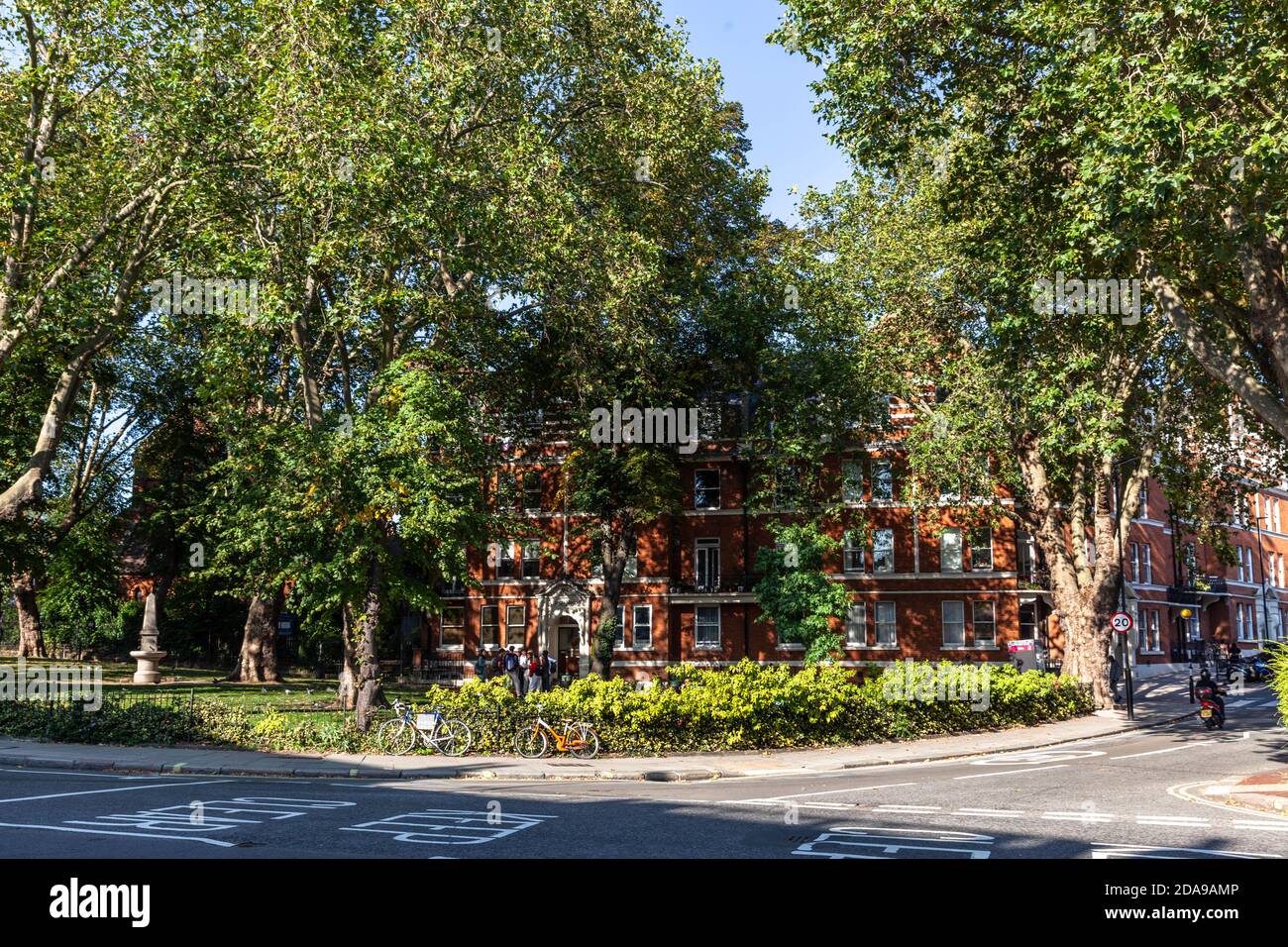 West End Green, West Hampstead, Londra, Inghilterra, Regno Unito. Foto Stock