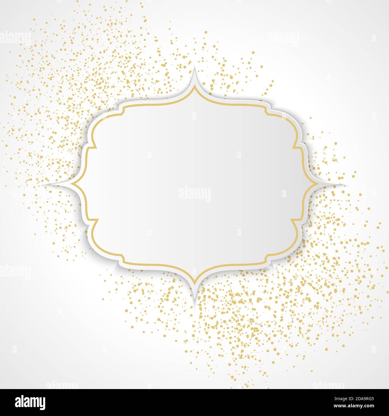 Illustrazione di sfondo di un quadro di partito astratto Foto Stock