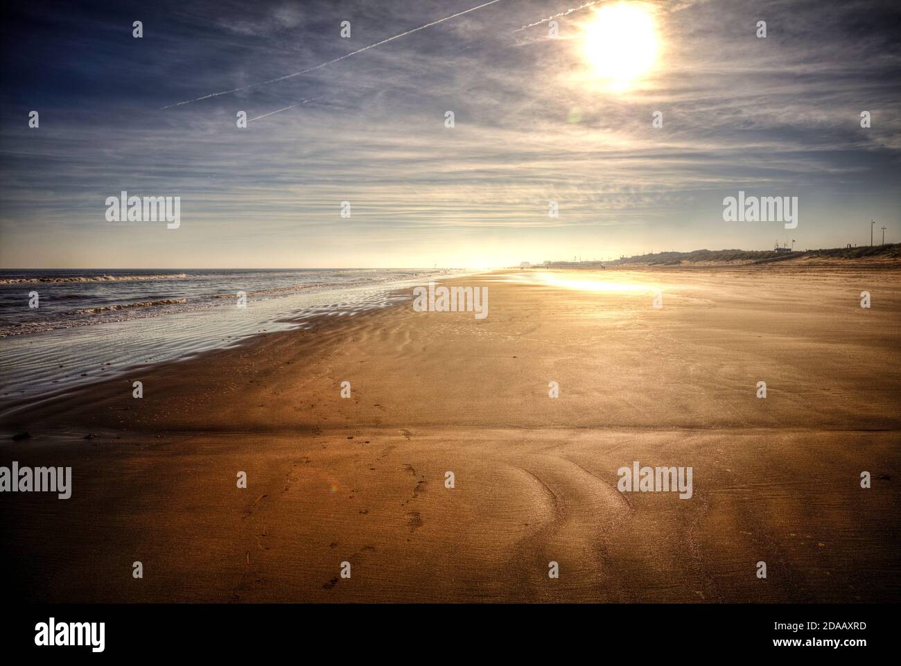 Mablethorpe, Lincolnshire, Regno Unito, spiaggia di Mablethorpe, lungomare di Mablethorpe, costa di Mablethorpe, mare di Mablethorpe, Regno Unito di Mablethorpe, mare Foto Stock