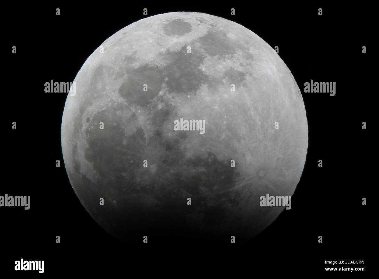la luna Foto Stock