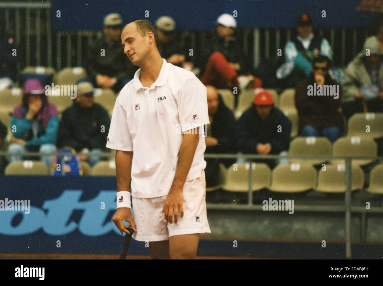 Il tennista ucraino Andrei Medvedev, 1999 Foto Stock