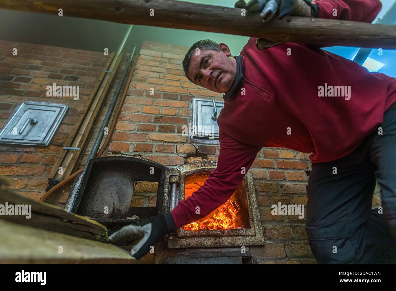 Birreria tradizionale Zoigl a Falkenberg, Germania Foto Stock