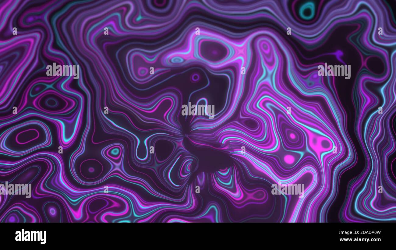 Colorato sfondo in marmo al neon. Colori di tendenza brillanti Foto Stock