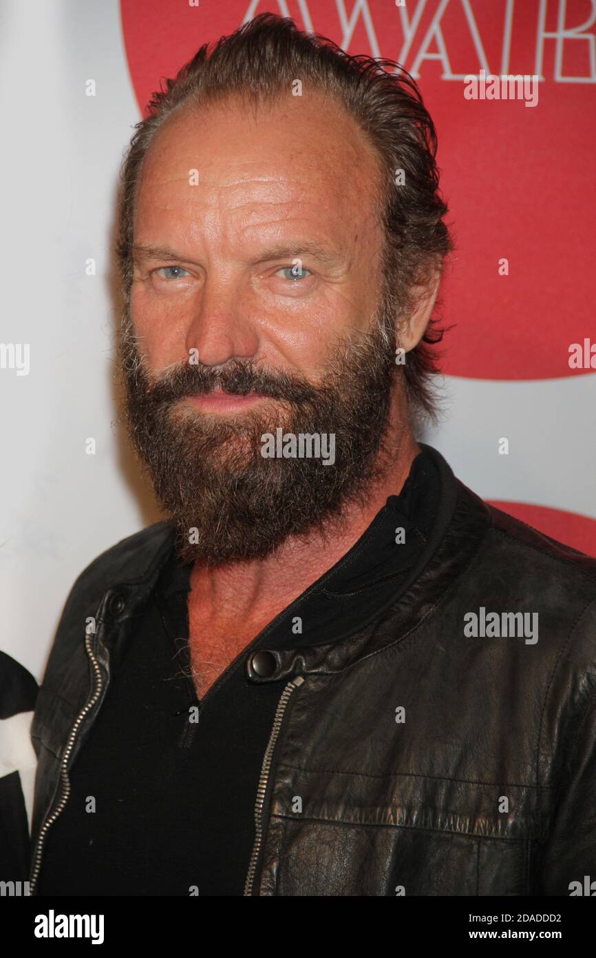 Sting, 2015, Foto di John Barrett/PHOTOlink /MediaPunch Foto Stock