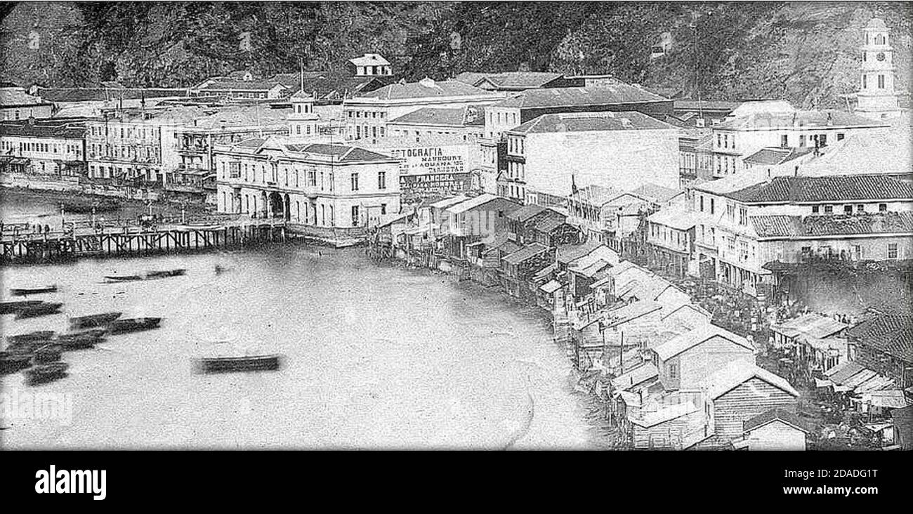 Valparaíso (c. 1863) Foto Stock