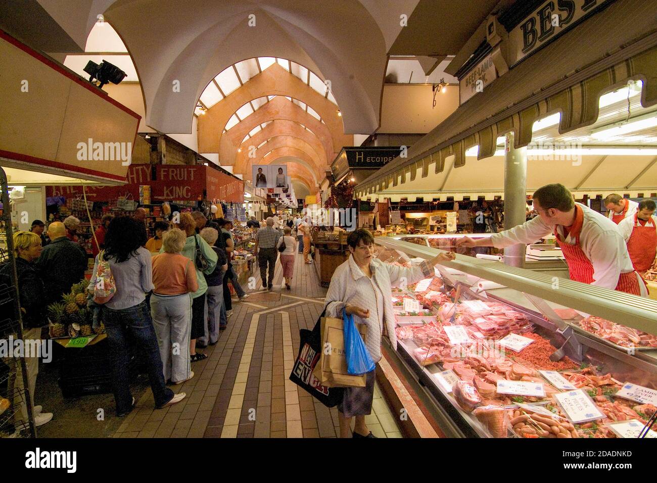 Il mercato inglese Cork City, Irlanda Foto Stock