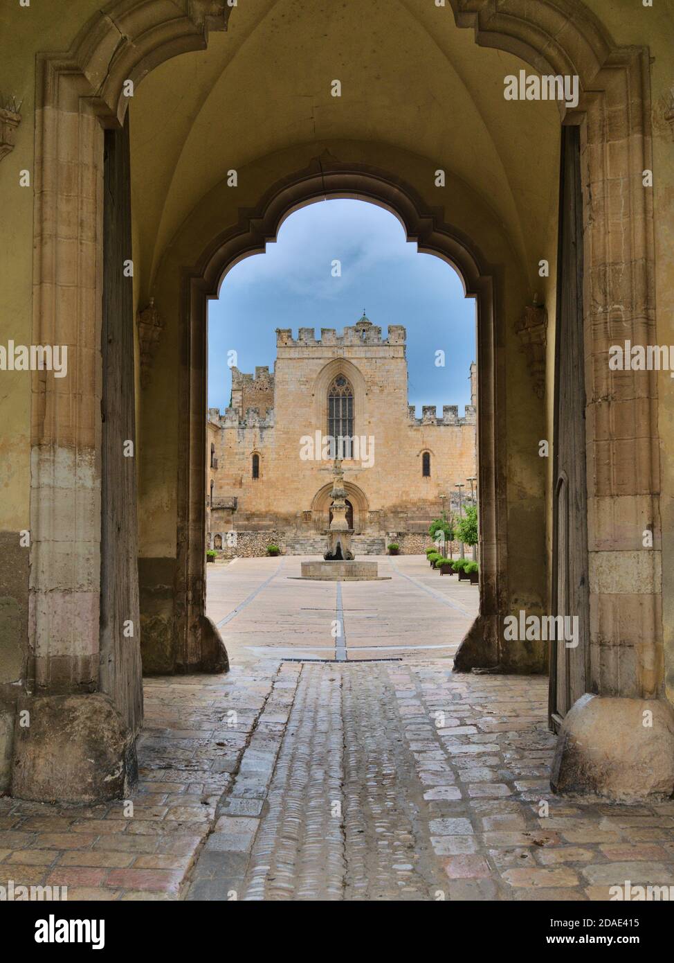 Il Monastero di Santa Maria de Santes Creus Foto Stock