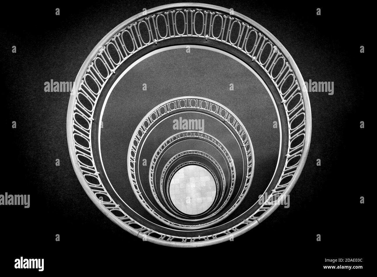 Europa, Germania, Città anseatica di Amburgo, architettura scalinata Foto Stock