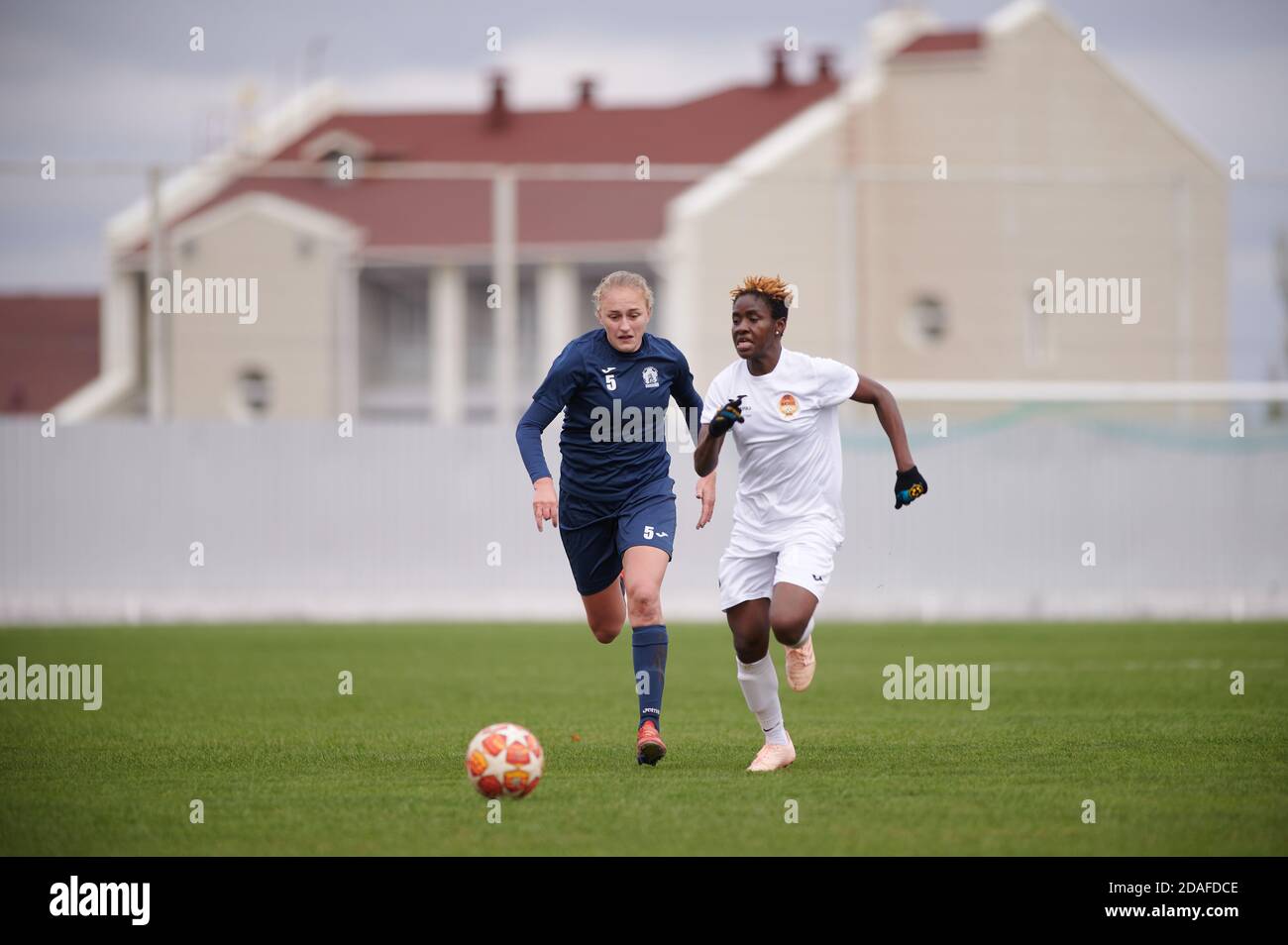 Kharkiv Ucrânia Novembro 2020 Jogo Futebol Feminino Zhitlobud