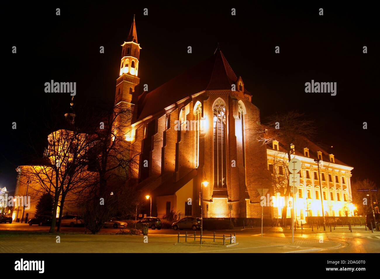 La Cattedrale di San Vincenzo e San Giacomo a Breslavia, Polonia Foto Stock