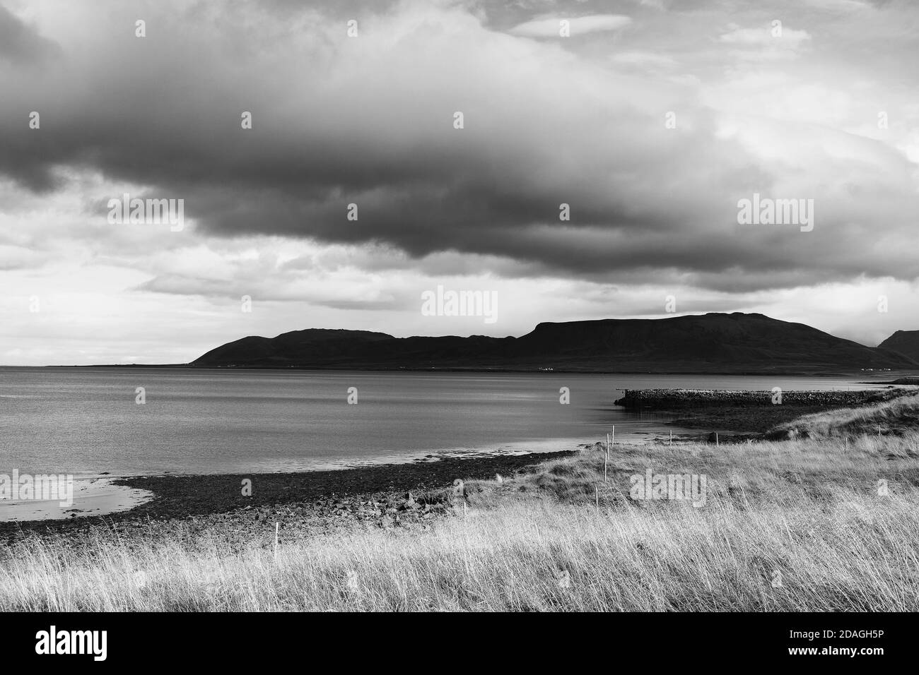 Paesaggio autunnale sulla penisola di Snaefellsness, Islanda, Europa Foto Stock