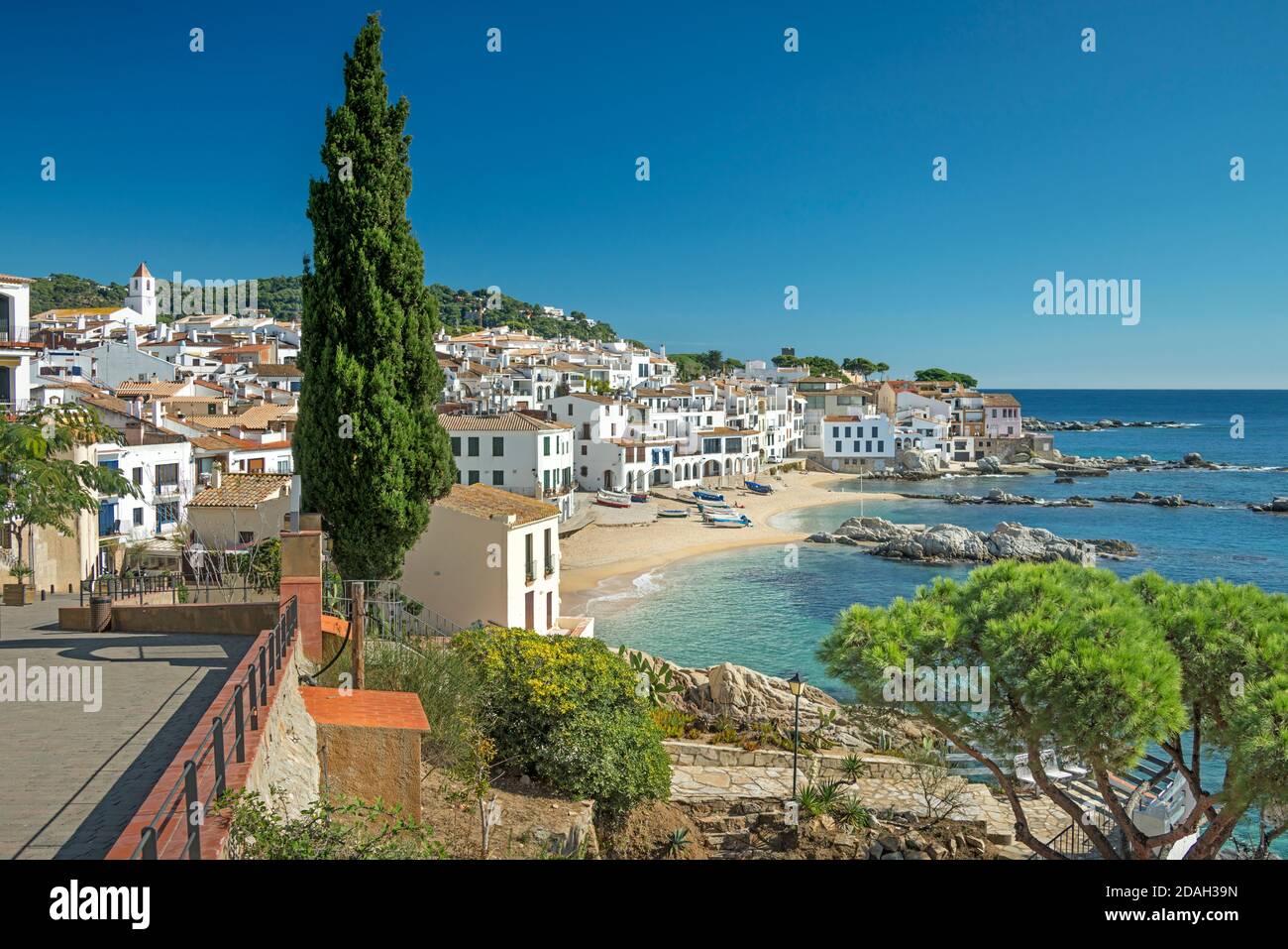 CALELLA DE PALAFRUGELL COSTA BRAVA CATALOGNA SPAGNA Foto Stock