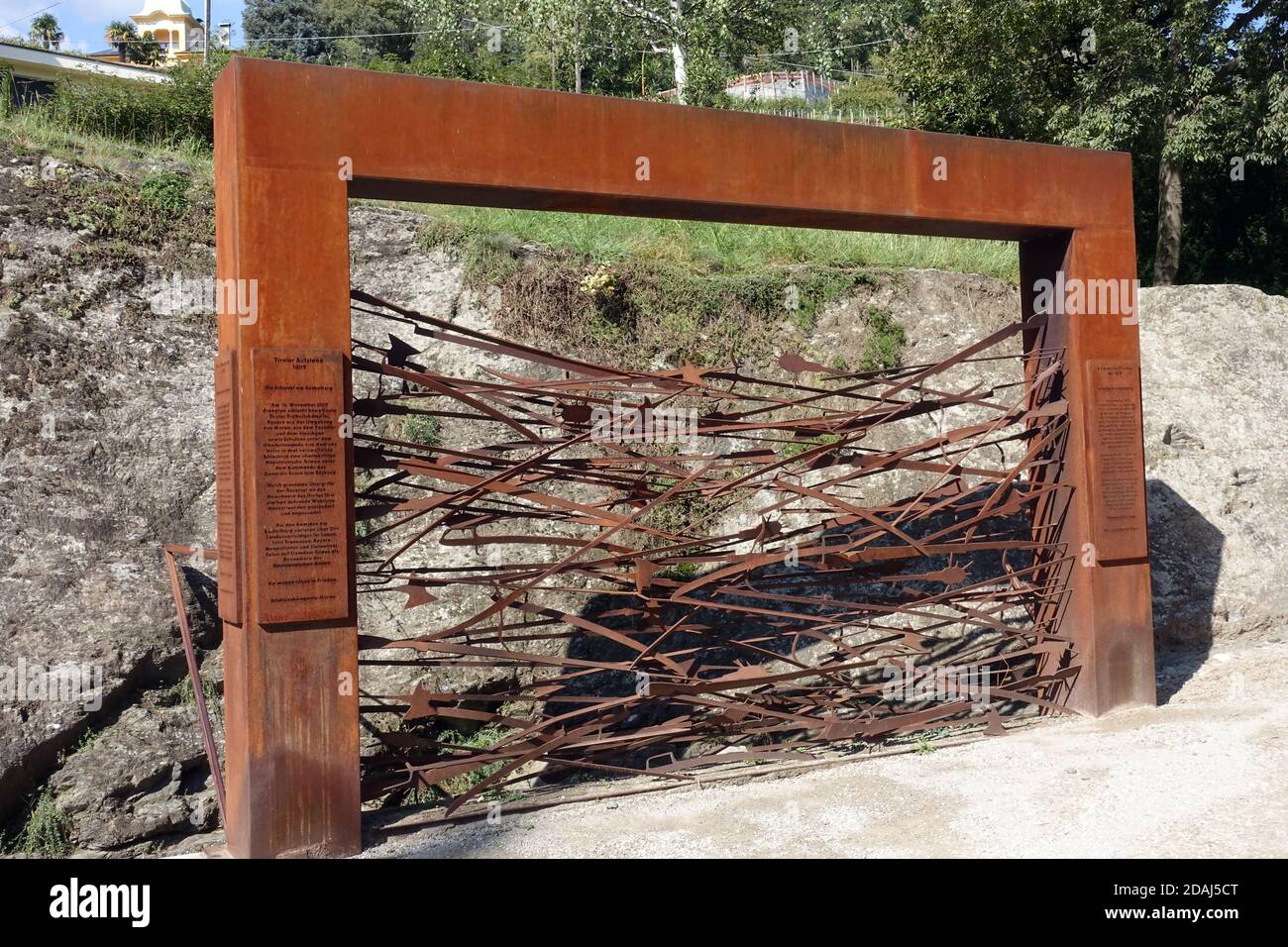 Den im Schelberg, Merano, Südtirol, Italien Foto Stock