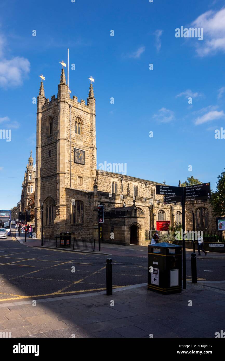 Chiesa di San Giovanni Battista, Newcastle upon Tyne, Regno Unito Foto Stock