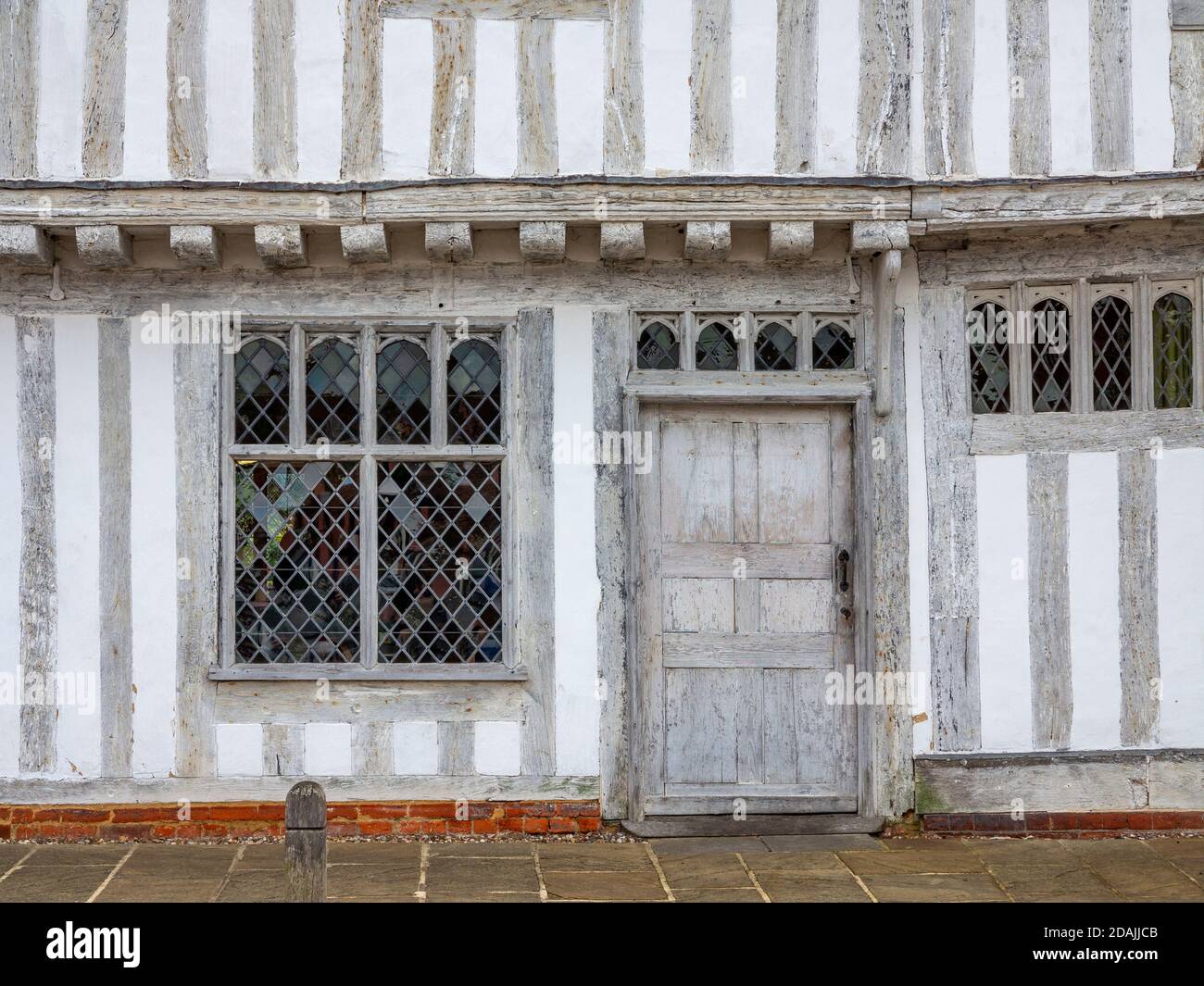 Edifici a graticcio Lavenham, Suffolk, Inghilterra, regno unito Foto Stock