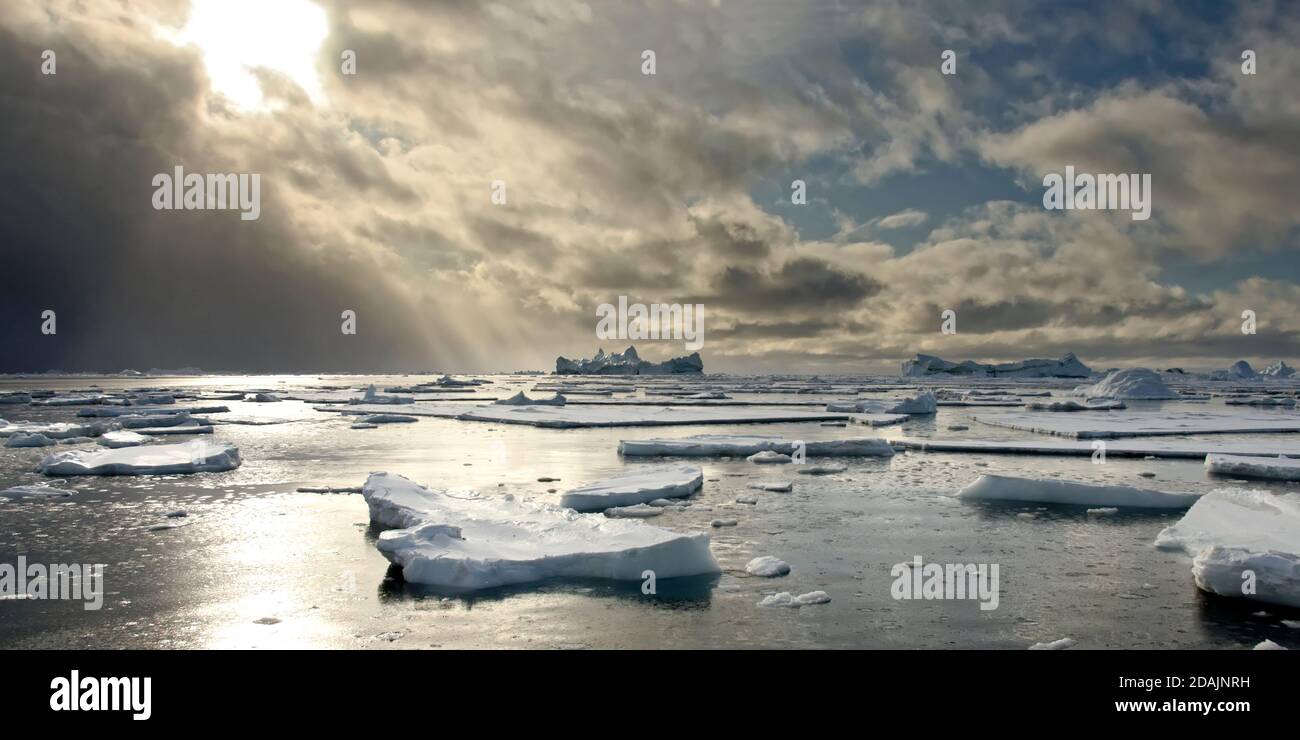 Rompe il ghiaccio Foto Stock