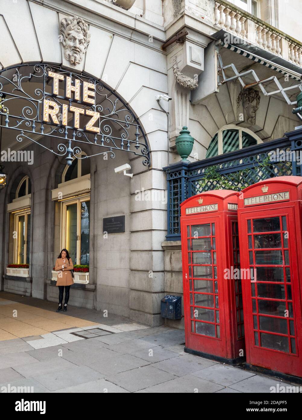 Il Ritz. Hotel, ristorante e club famosi in tutto il mondo. Foto Stock