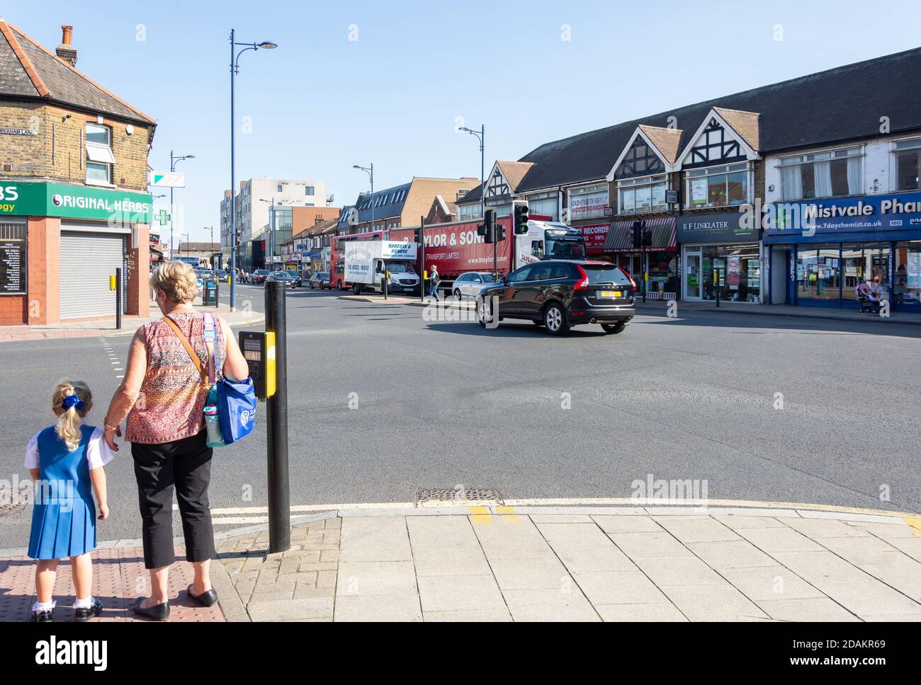 Welling High Street, Welling, London Borough of Bexley, Greater London, England, Regno Unito Foto Stock