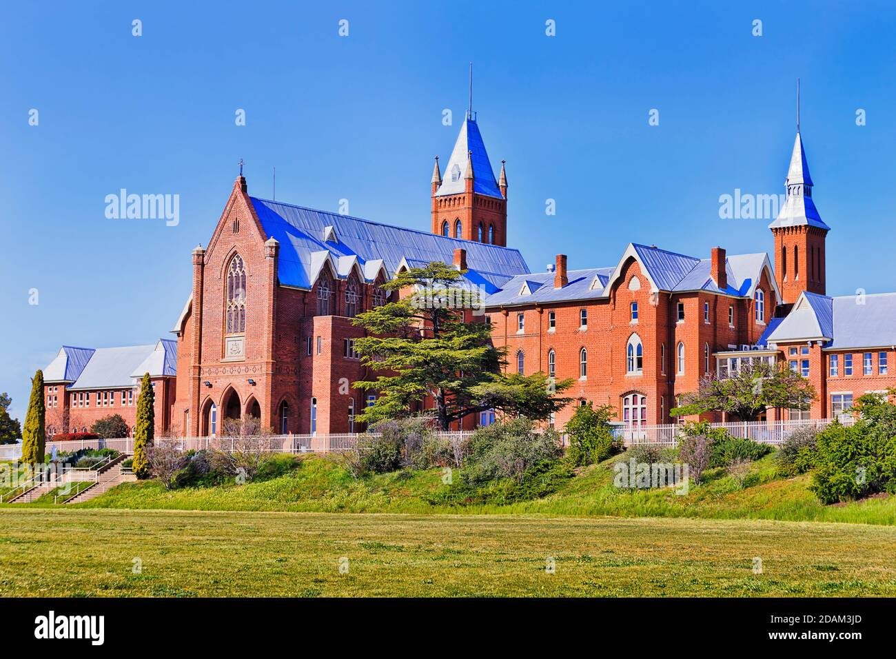 Scuola superiore pubblica nella città di Bathurst in Australia - St Stanislaus istruzione secondaria cattolica romana per i ragazzi. Foto Stock