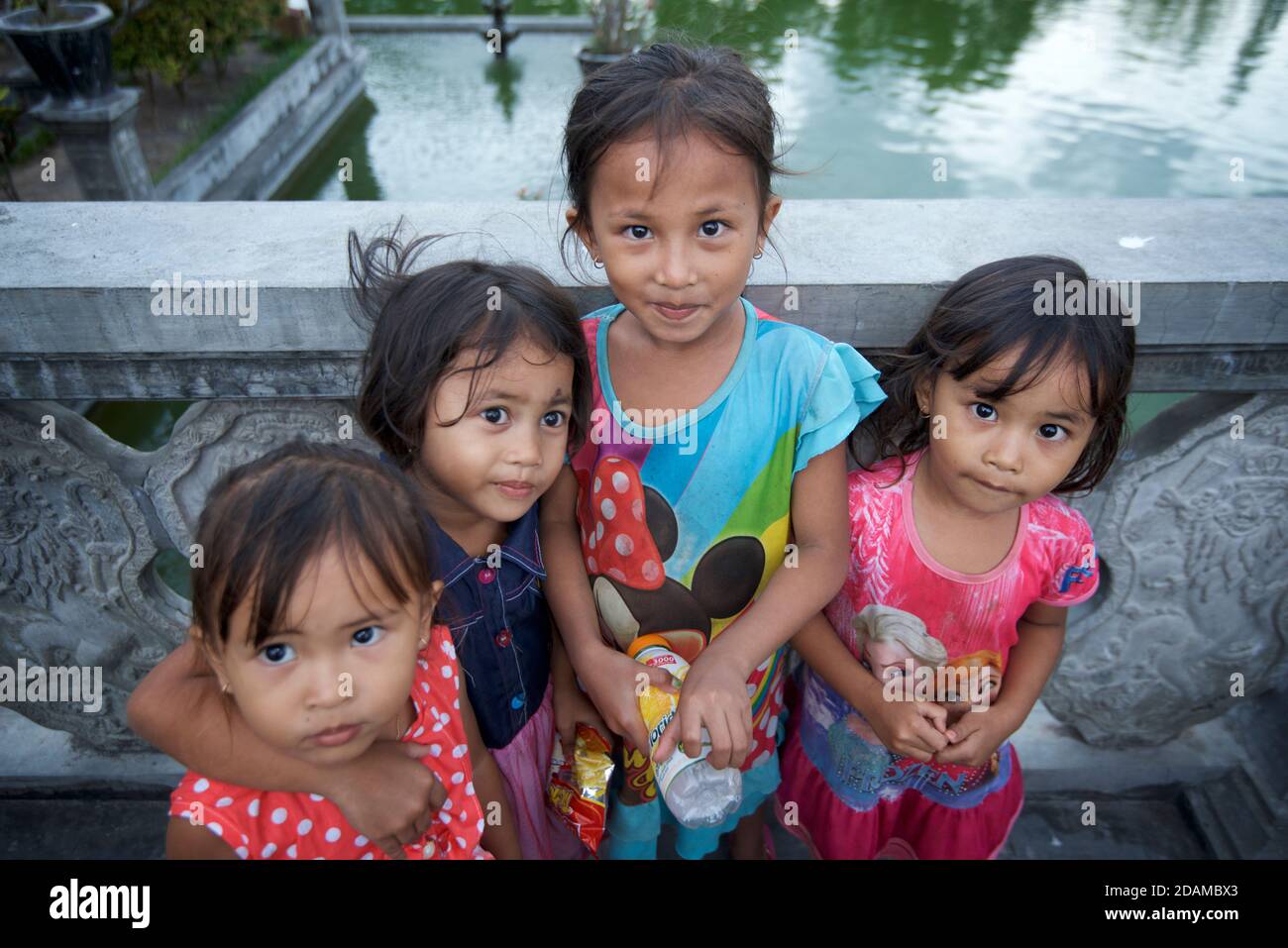 Taman Ujung Water Palace, Karangasem Regency, Bali, Indonesia. Ora, conosciuto anche come Ujung Park o Sukasada Park. Vicino Amlapura. Foto Stock