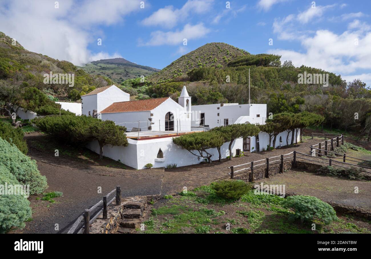 Chiesa Ermita Virgen de Los Reyes a ovest di L'isola di El Hierro Foto Stock