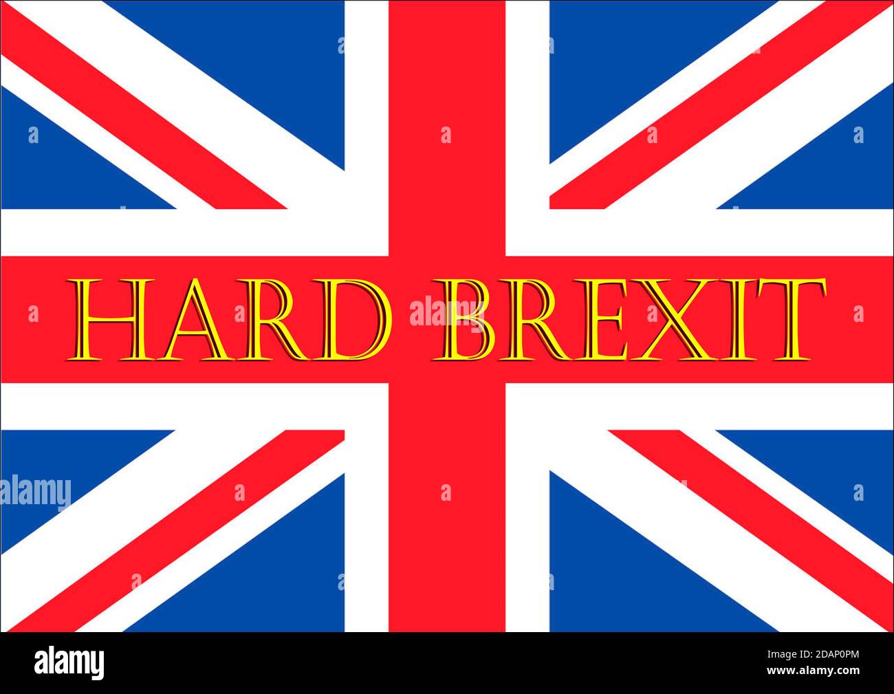 Forte Brexit, Gran Bretagna Foto Stock Forte Brexit, Gran Bretagna Foto Stock