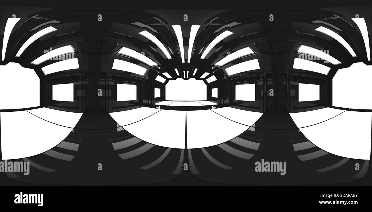 3D rendering hdr ambiente mappa Foto Stock