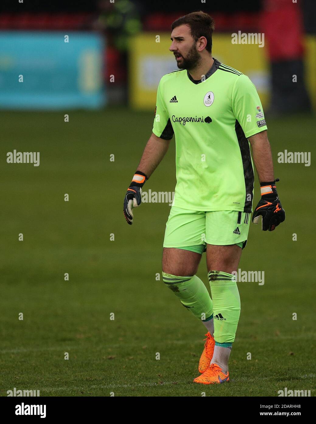 DARLINGTON, INGHILTERRA. 14 NOVEMBRE Russ Griffiths di AFC Telford durante la Vanarama National League North match tra Darlington e AFC Telford United a Blackwell Meadows, Darlington sabato 14 novembre 2020. (Credit: Mark Fletcher | MI News) Credit: MI News & Sport /Alamy Live News Foto Stock