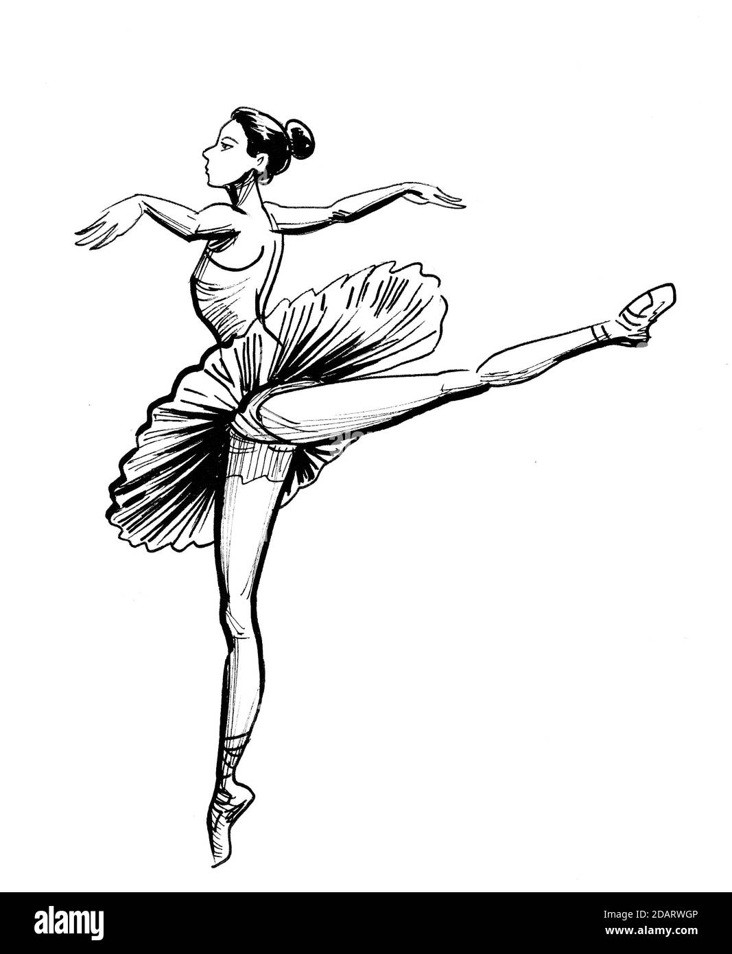 Ballerine in bianco e deals nero