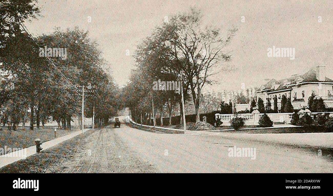 Great Neck, Long Island, circa 1915 Foto Stock