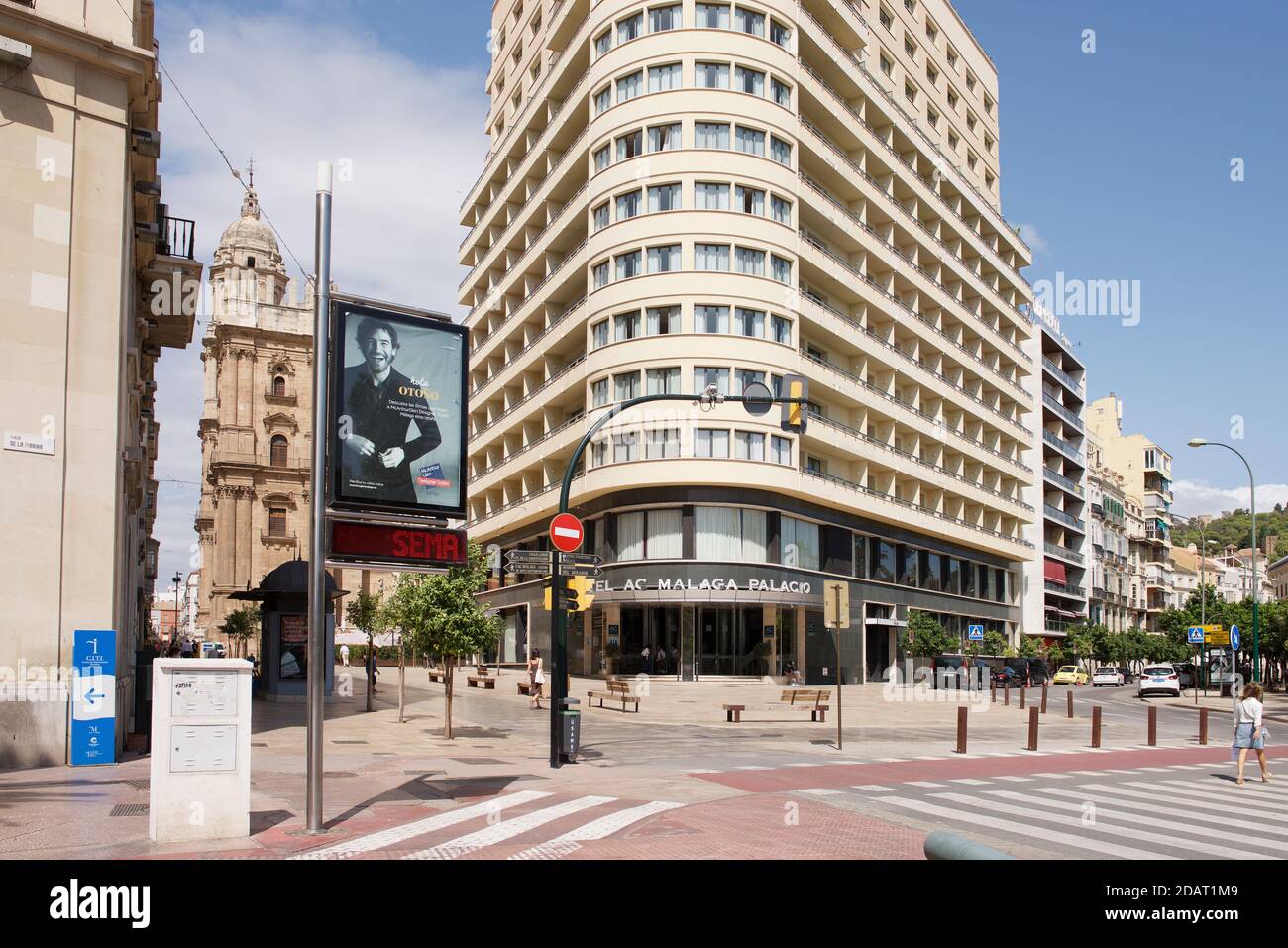 AC Hotel by Marriott Malaga Palacio Foto Stock