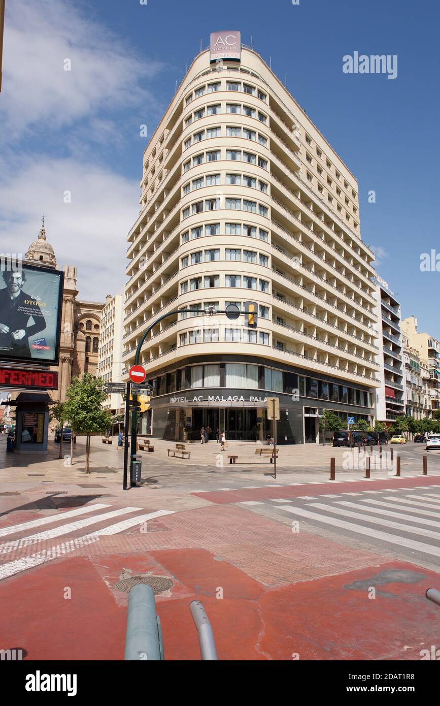 AC Hotel by Marriott Malaga Palacio Foto Stock