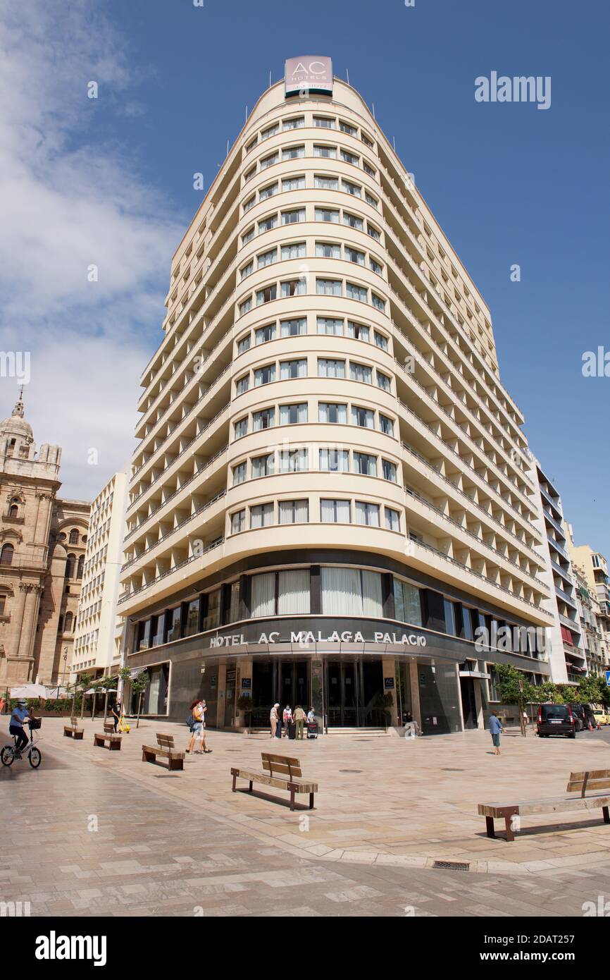 AC Hotel by Marriott Malaga Palacio Foto Stock