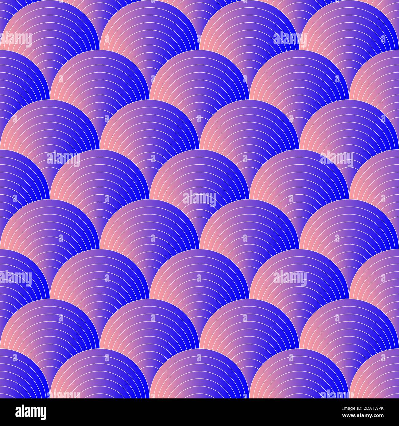 Le onde astraggono il pattern di linee geometriche senza giunture in stile orientale Illustrazione Vettoriale