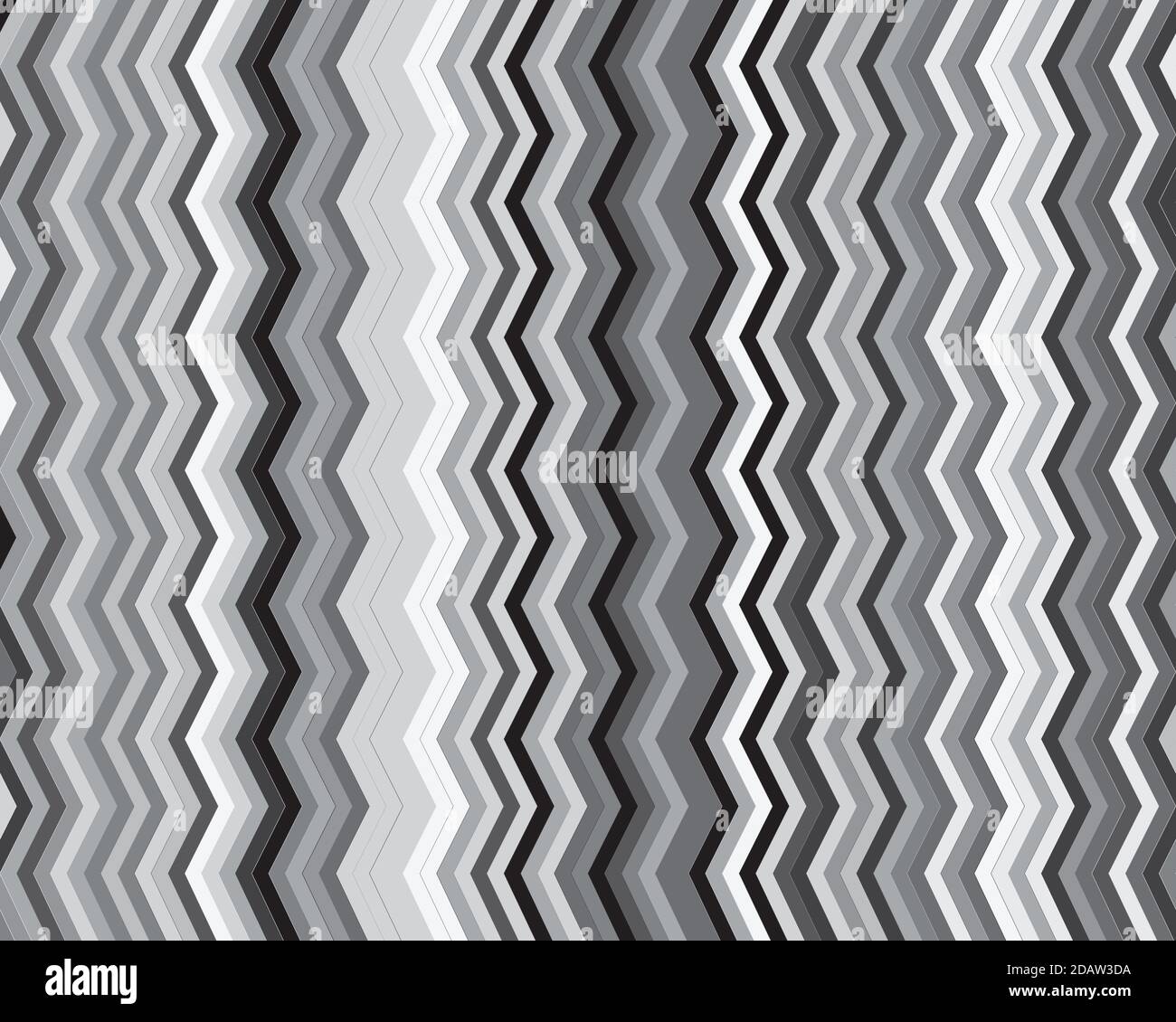 Pattern a zigzag senza giunture, sfondo astratto, struttura vettoriale Foto Stock