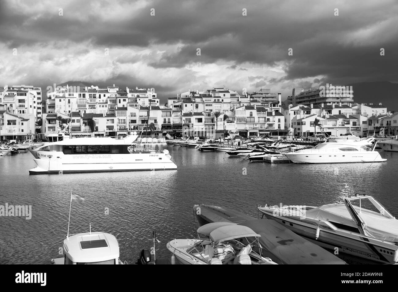 Marbella Resort sulla Costa del Sol, Andalusia, provincia di Malaga, Spagna Foto Stock