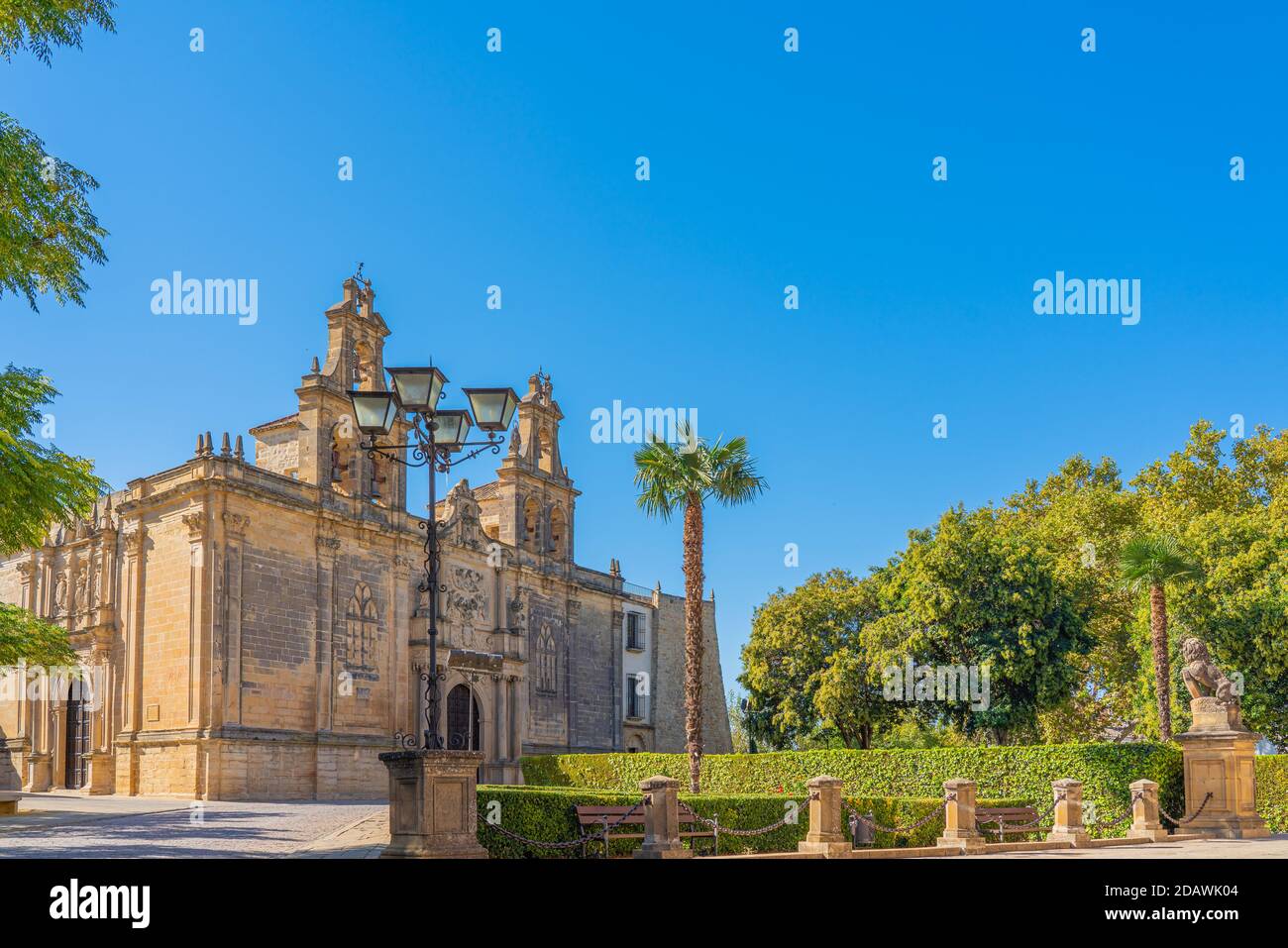 Chiesa Collegiata di Santa Maria de los Reales Alcazares, Ubeda, Provincia di Jaen, Andalusia, Spagna Foto Stock