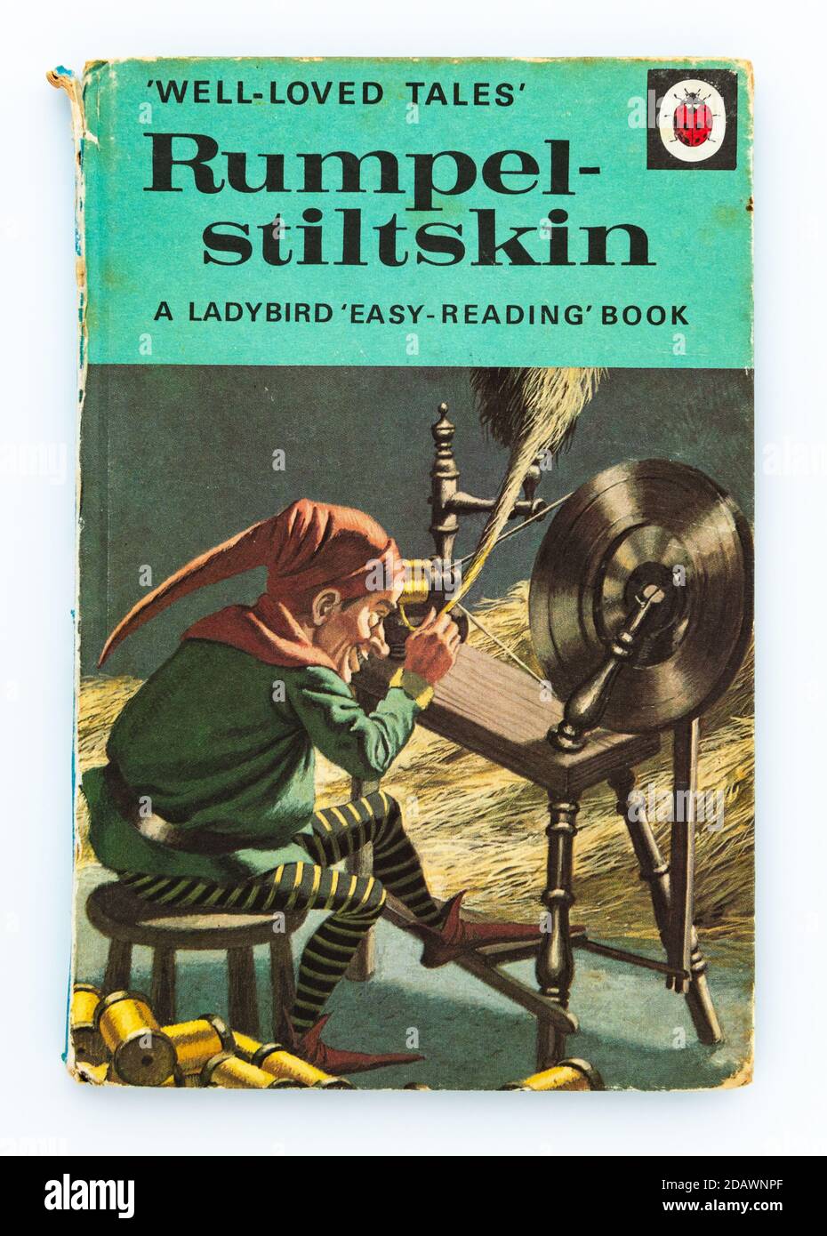 Rumpelstiltskin vintage ladybird libro Foto Stock