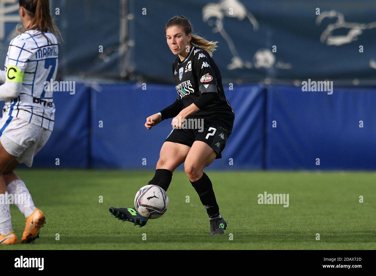 Empoli, Italia. empoli, Italia, Stadio di Monteboro, 14 Nov 2020, Cecilia Prugna di Empoli FC in azione durante Empoli Ladies vs FC Internazionale - Calcio italiano Serie A Femminile Match - Credit: LM/Matteo Papini Credit: Matteo Papini/LPS/ZUMA Wire/Alamy Live News 2020 Foto Stock