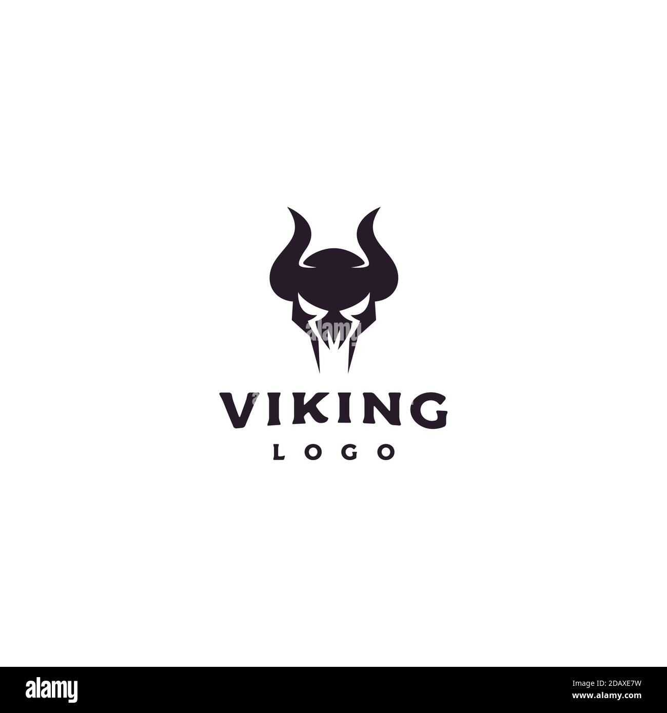Design del casco Viking Armor Illustrazione Vettoriale