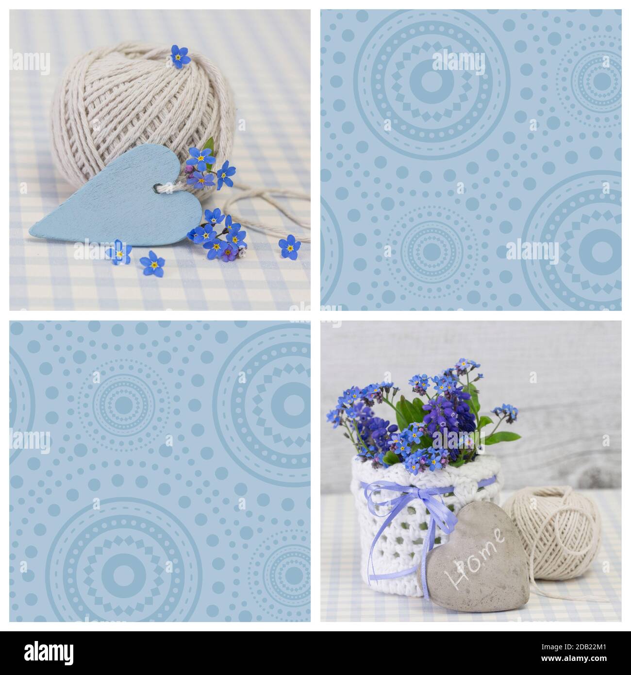collage di motivi primaverili e grafica con in colori blu pastello, tutti i materiali e le immagini utilizzati sono il mio lavoro, perfetto per biglietti d'auguri, calendari o Foto Stock collage di motivi primaverili e grafica con in colori blu pastello, tutti i materiali e le immagini utilizzati sono il mio lavoro, perfetto per biglietti d'auguri, calendari o Foto Stock