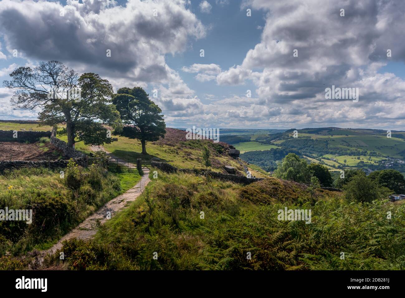 Peak District UK Foto Stock