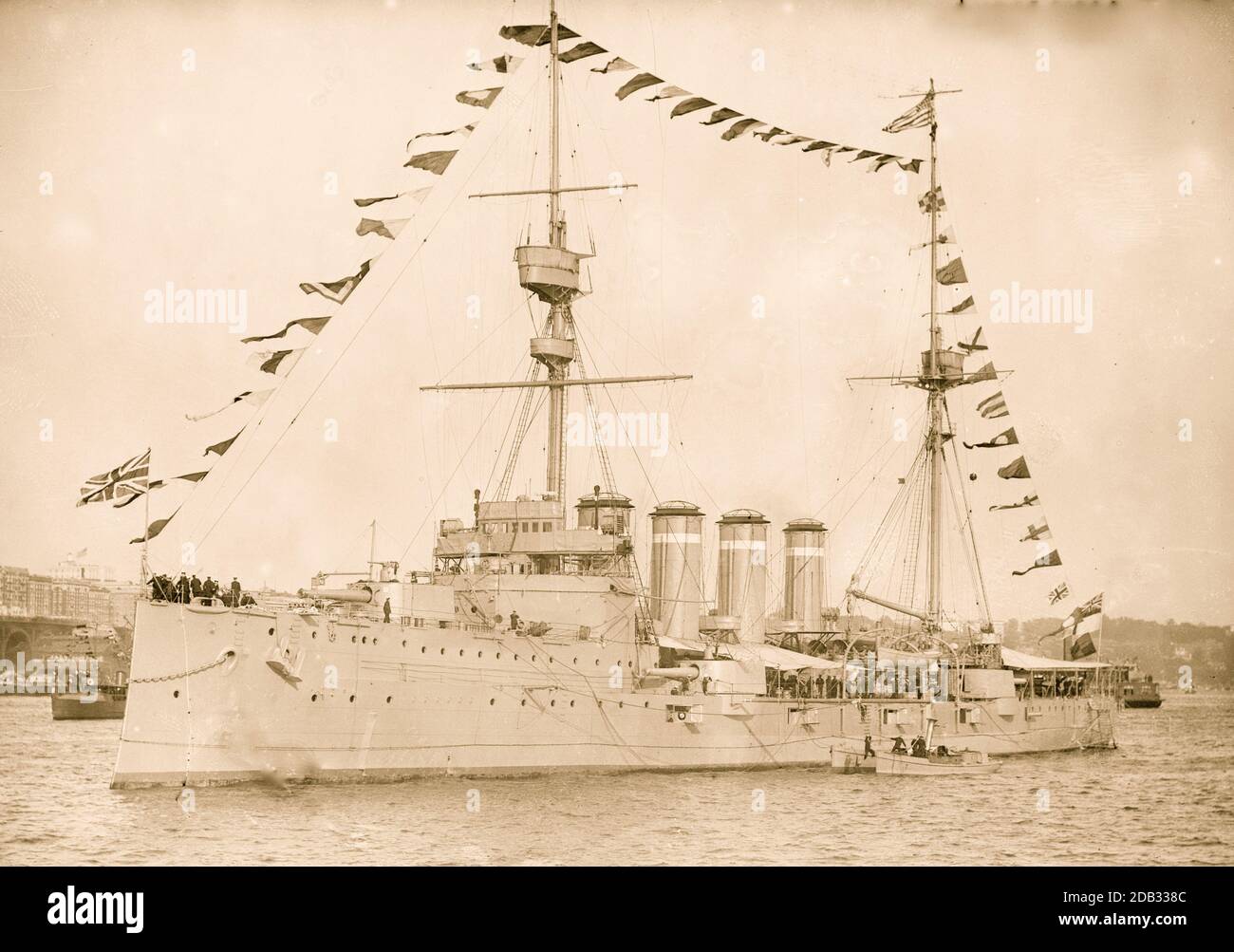 The 'Edinburgh', sul fiume Hudson, New York. Foto Stock