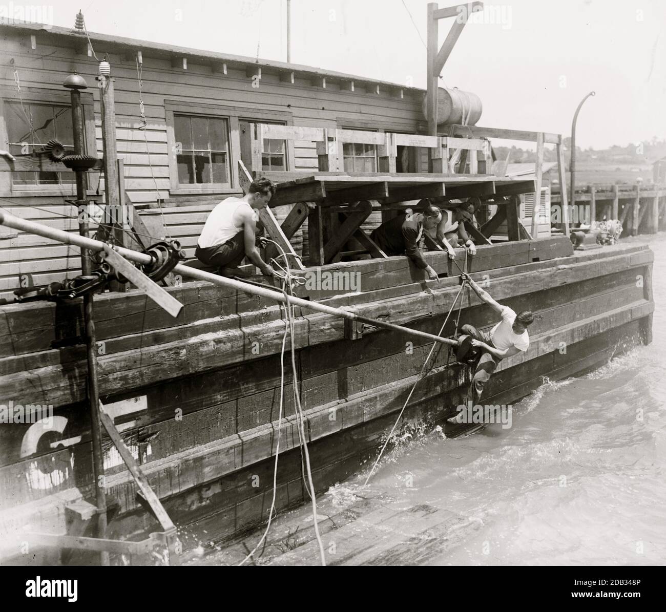 U.S. Naval Research Laboratory, Bellevue, D.C., 29/06/26. Foto Stock