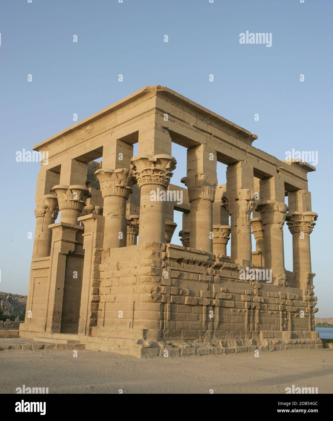 TEMPIO DI PHILAE , EGITTO Foto Stock