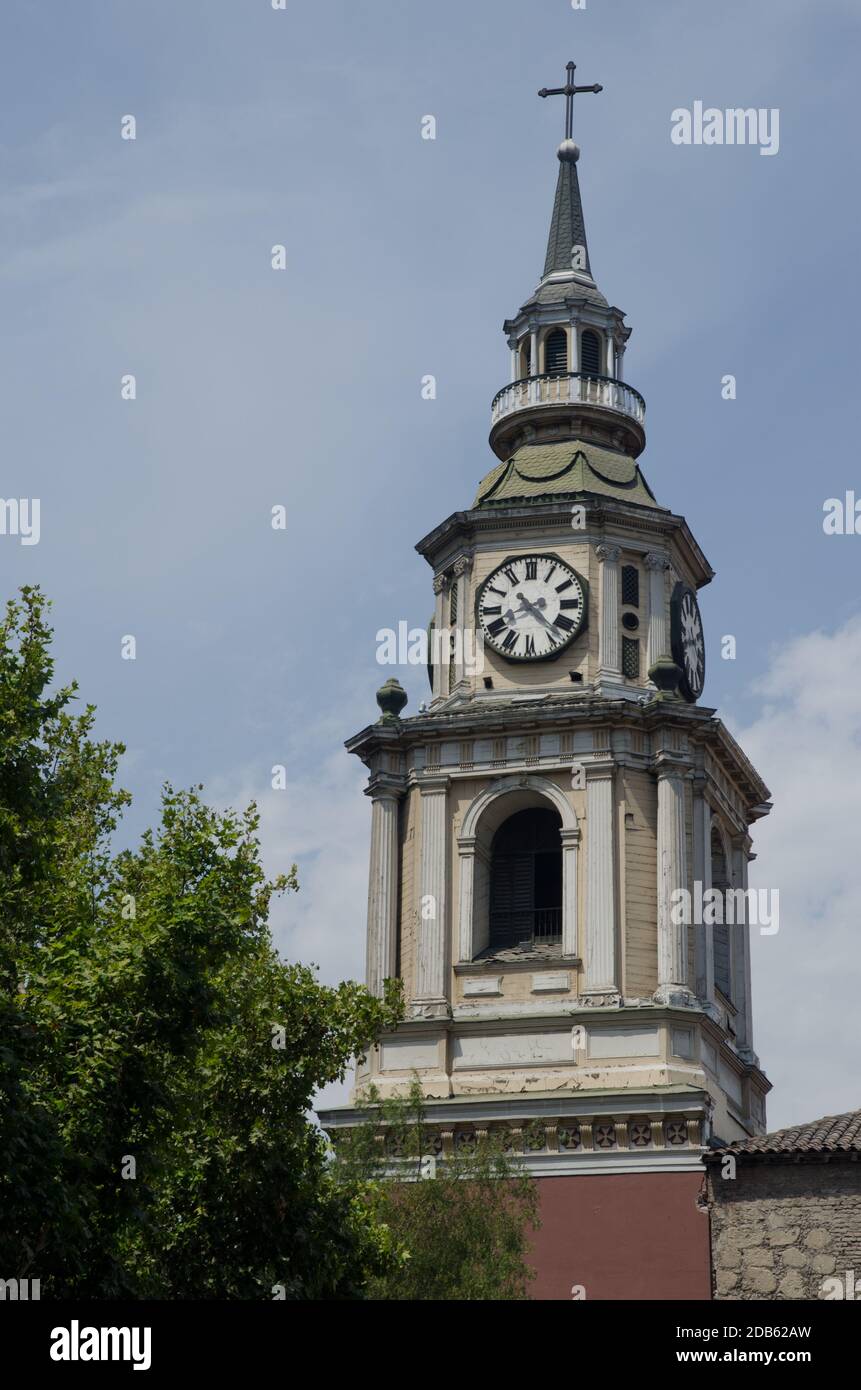 Chiesa di San Francisco a Santiago del Cile. Cile. Foto Stock