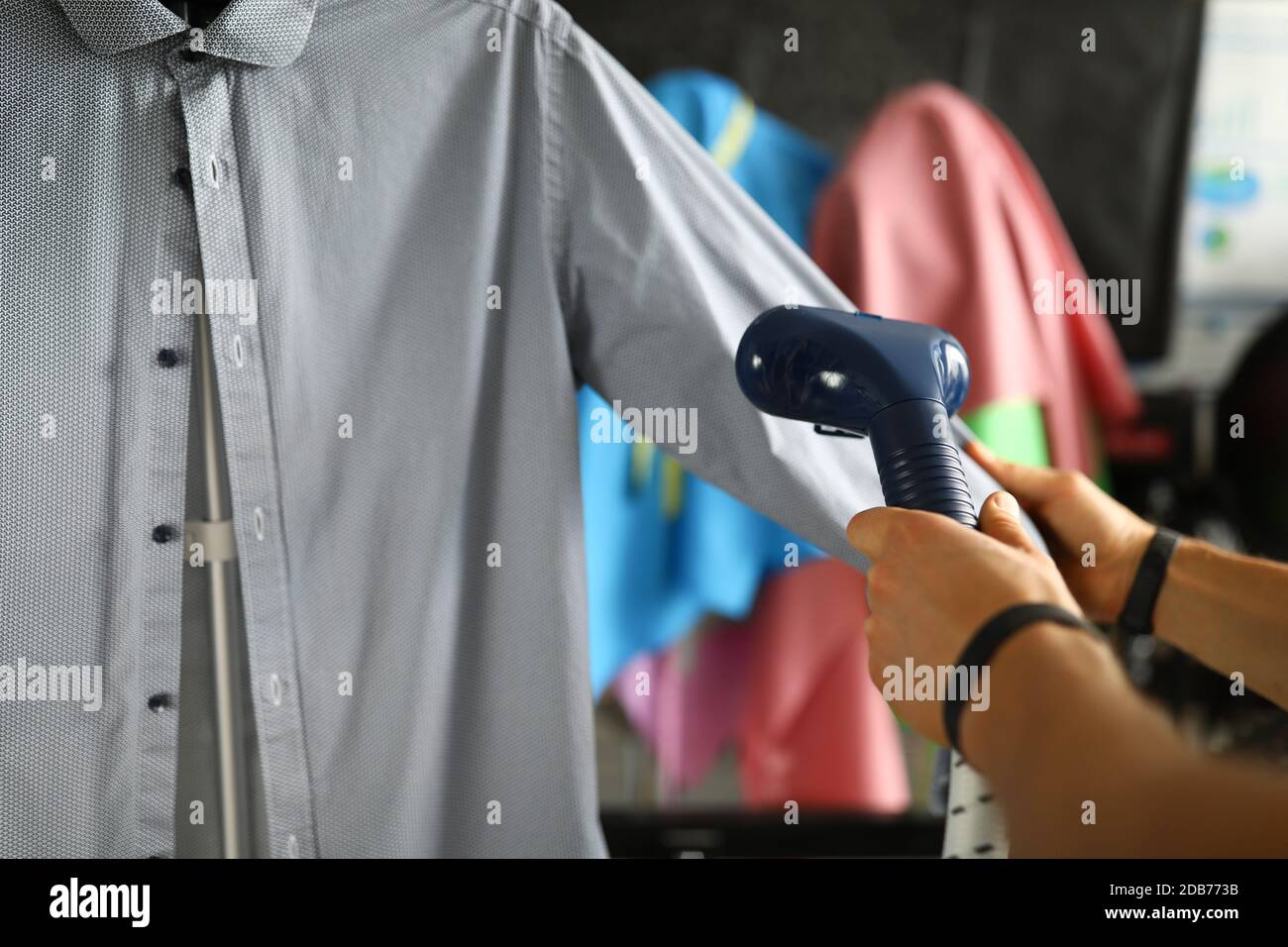 Camicia semplice ed elegante Foto Stock