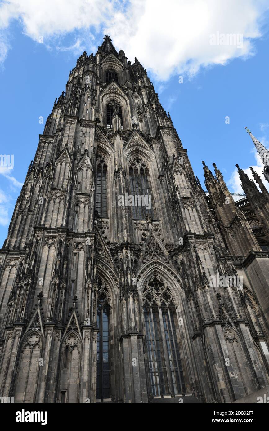 Chiesa Cattedrale di San Pietro a Colonia, Germania Foto Stock