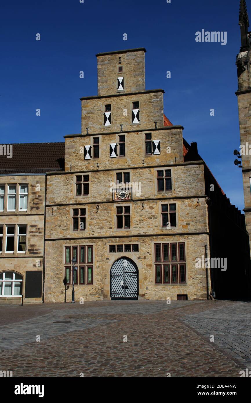 L'ufficio del registro di OsnabrÃ¼ck Foto Stock