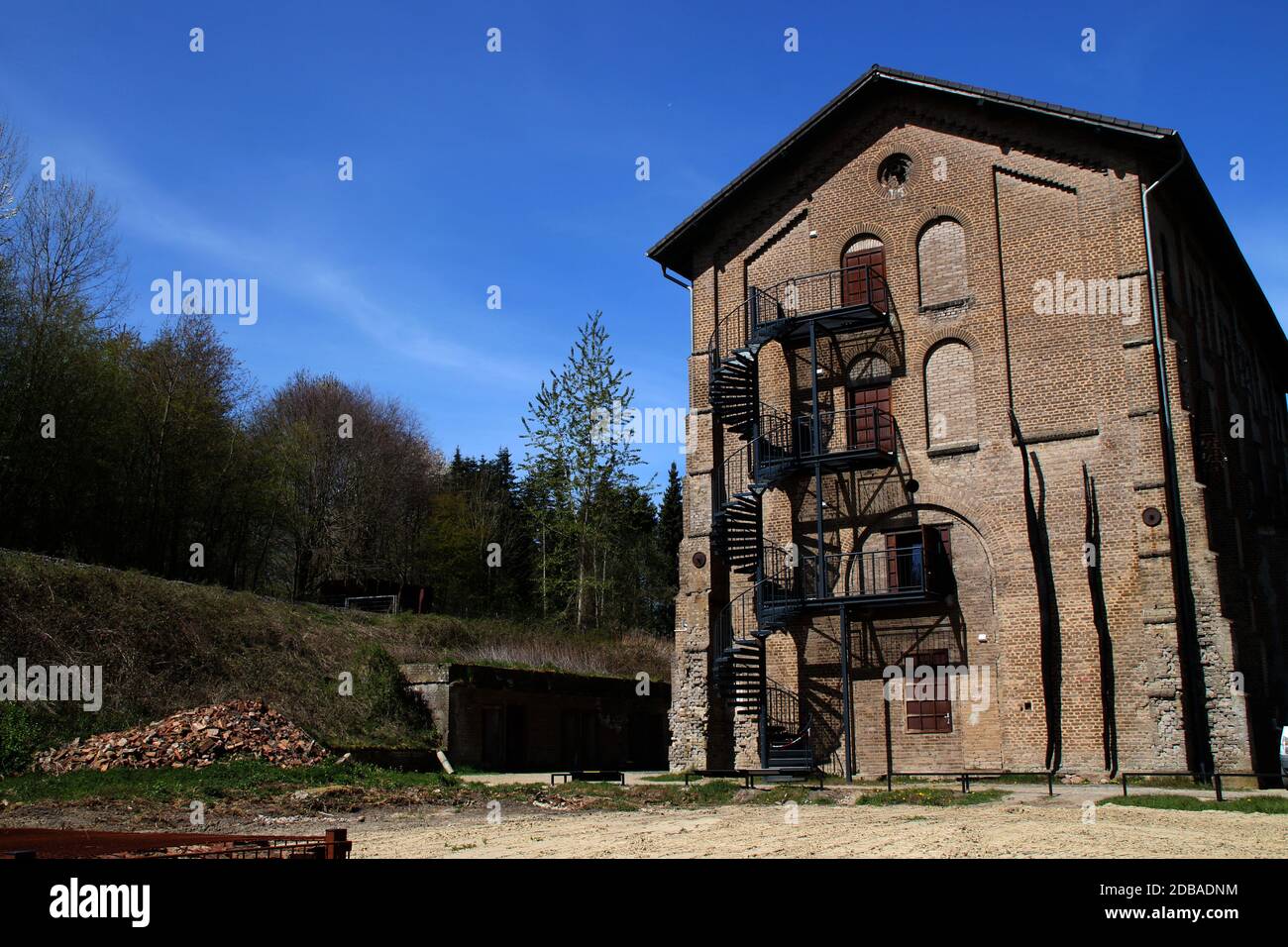 Un museo di campo forzato Foto Stock